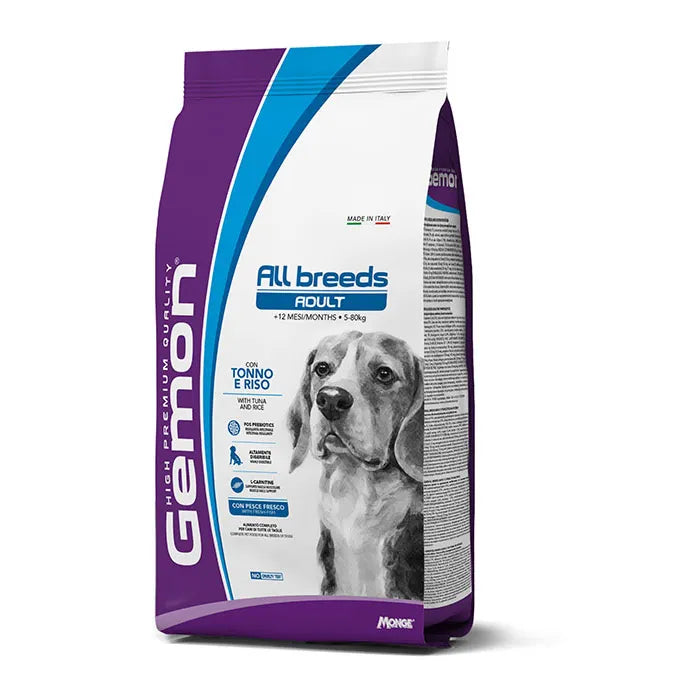 GEMON TONNO E RISO ADULT 15 KG