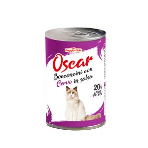 BOCCONI PER GATTI IN SALSA OSCAR RAGGIO DI SOLE 415 GR