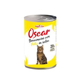 BOCCONI PER GATTI IN SALSA OSCAR RAGGIO DI SOLE 415 GR