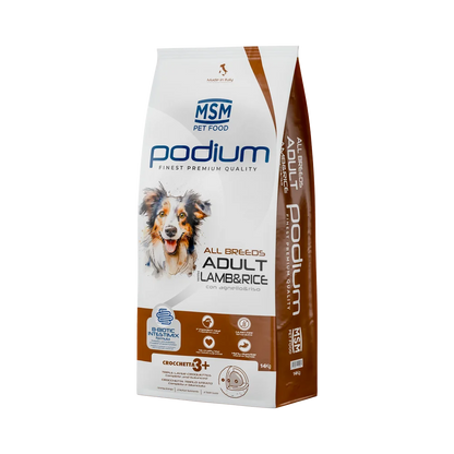 MSM PODIUM 14 KG ADULT MAIALE E MANZO CON B BIOTIC INTESTIMIX