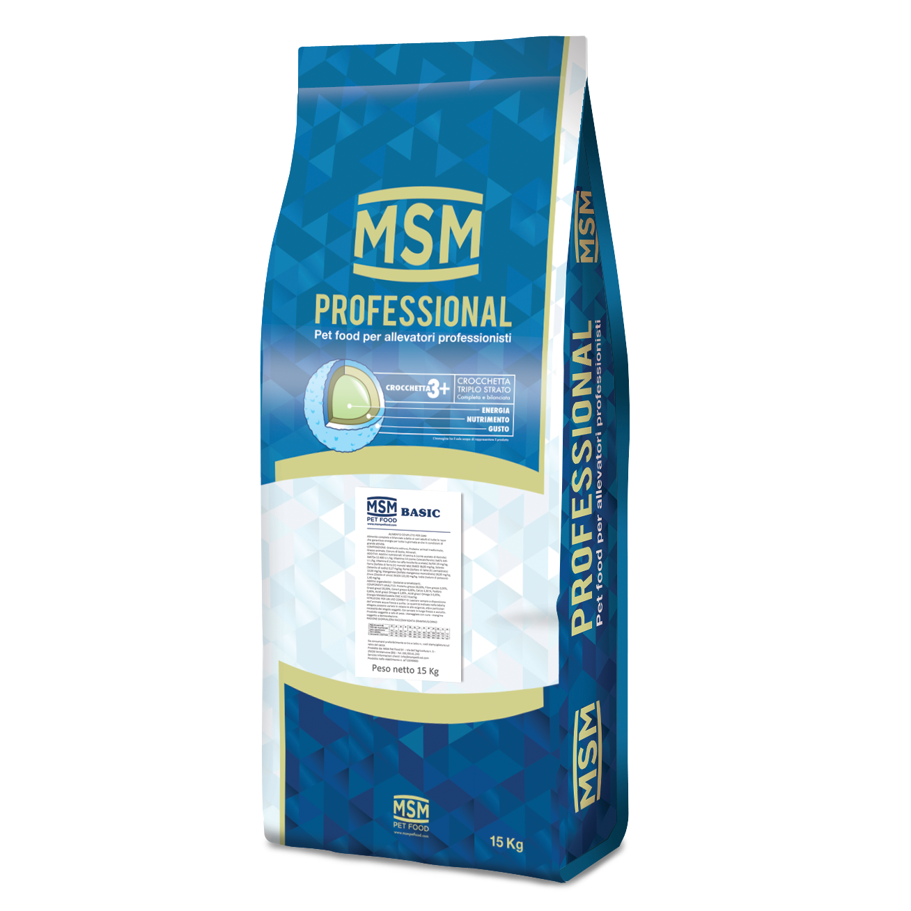 MSM PET FOOD PROFESSIONAL BASIC 15 KG