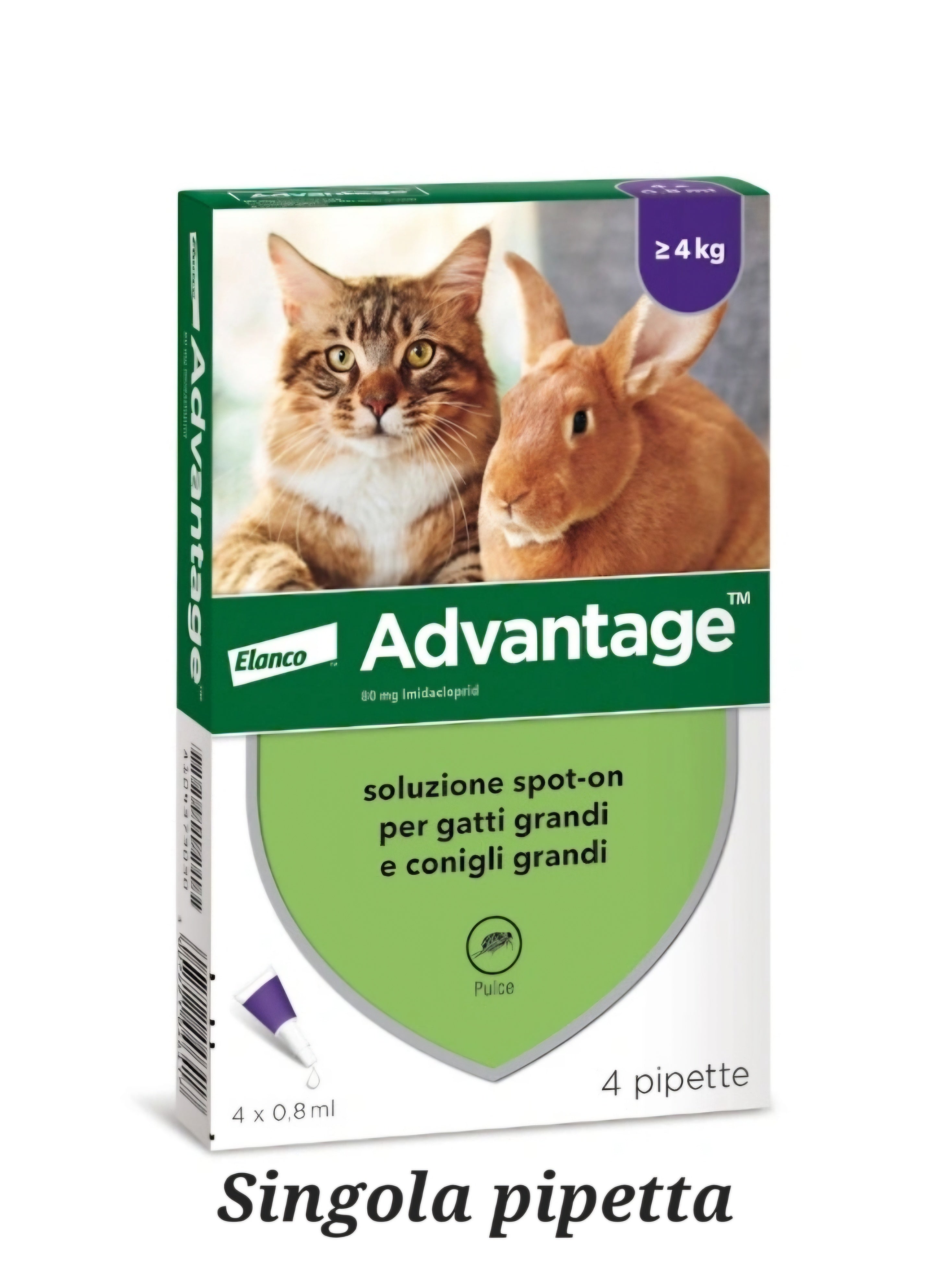 Advantage gatto ( singola pipetta )