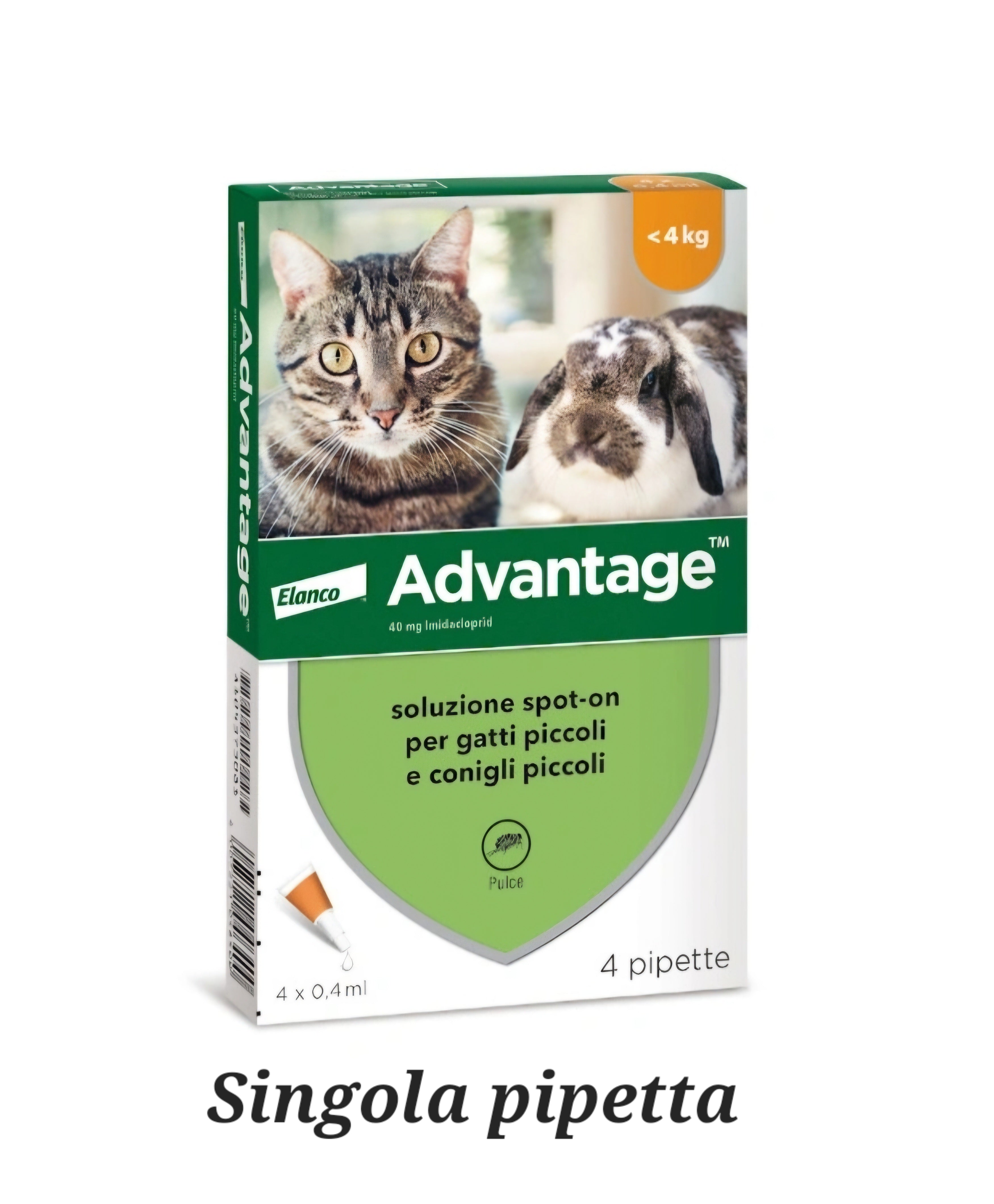 Advantage gatto ( singola pipetta )