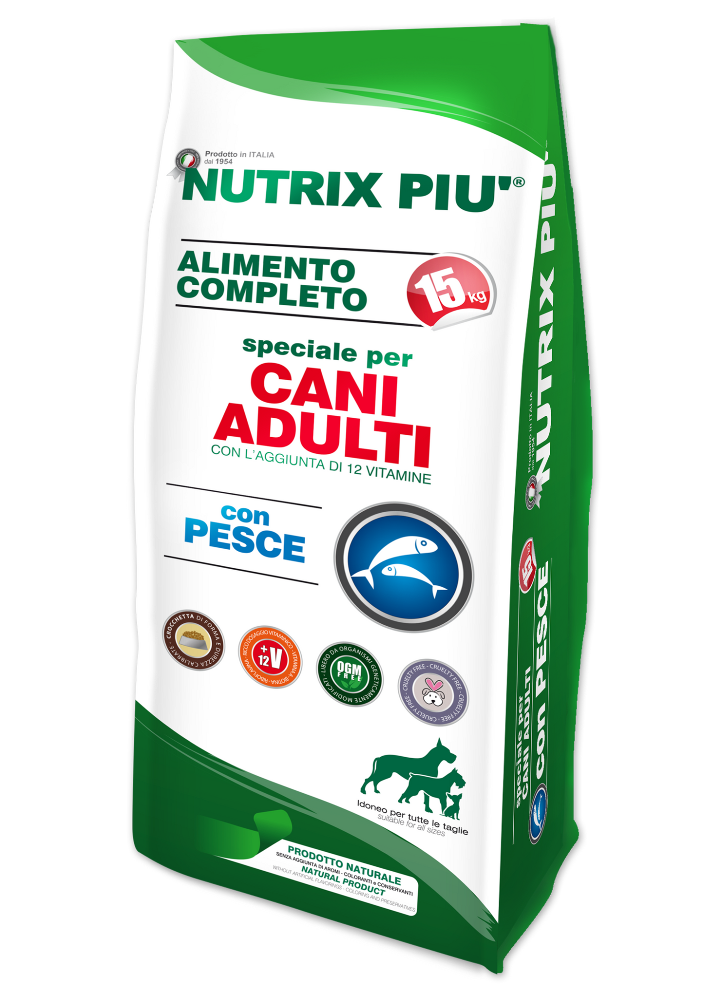NUTRIX PIU' ADULT CON PESCE