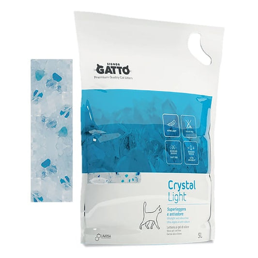 LETTIERA IGIENICA 'CRYSTAL LIGHT' 5 lt