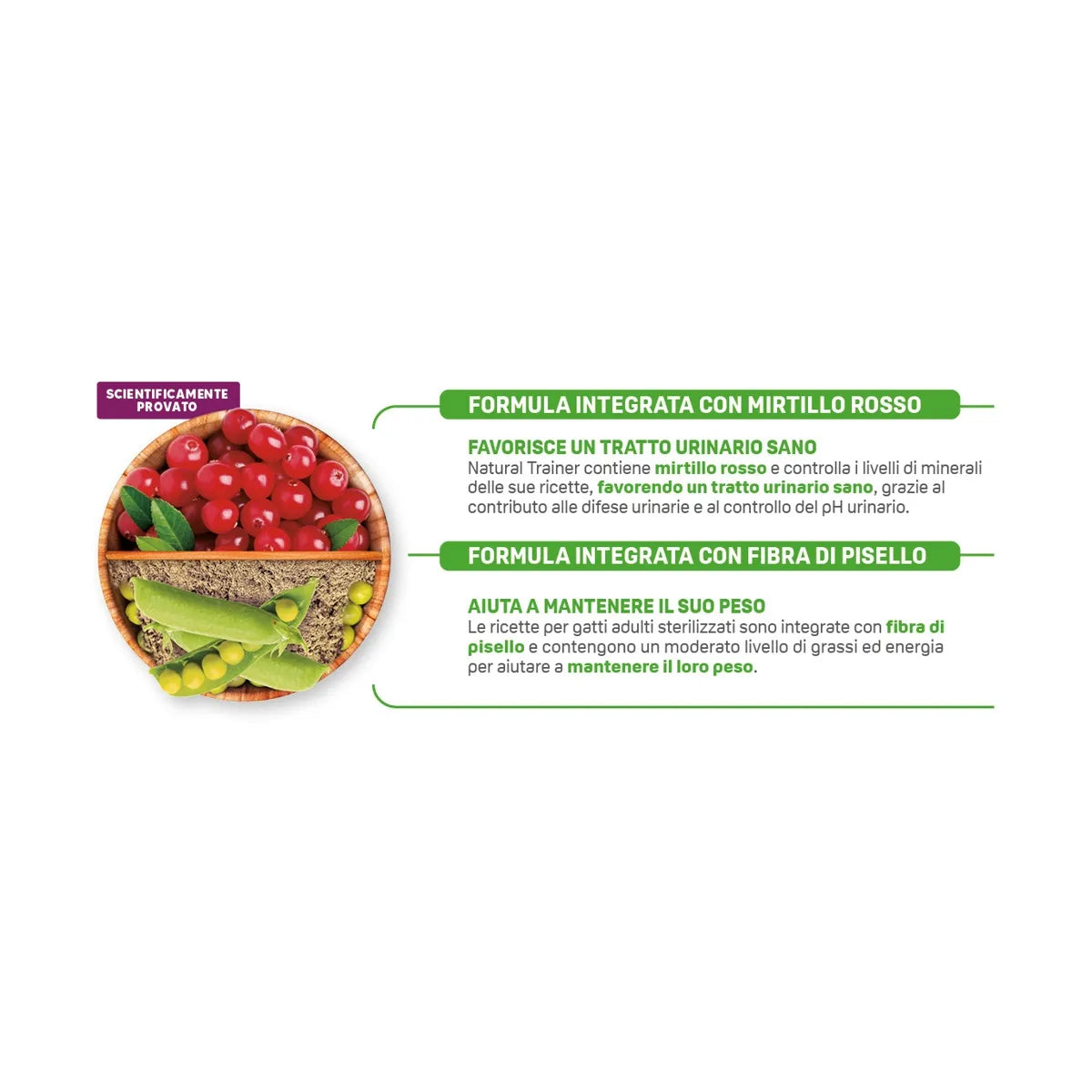 NATURAL TRAINER GATTO STERILISED 1,5 KG PROSCIUTTO CRUDO