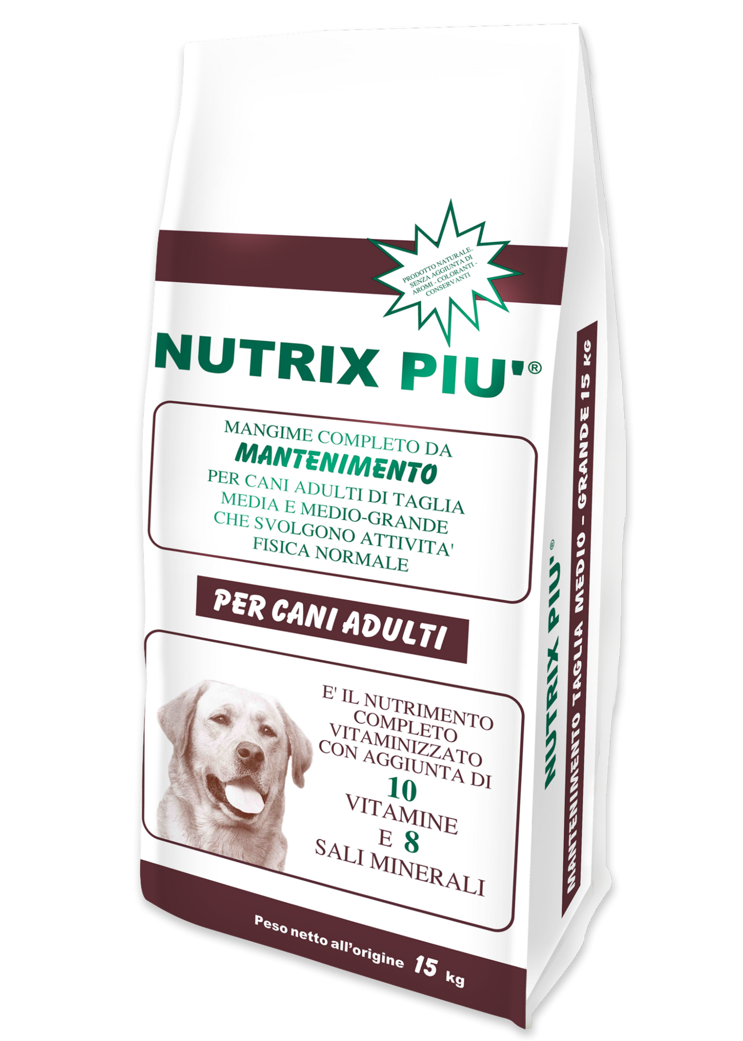NUTRIX PIU' MANTENMIMENTO ADULTI 15 KG