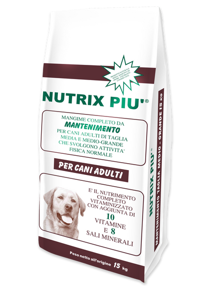 NUTRIX PIU' MANTENMIMENTO ADULTI 15 KG