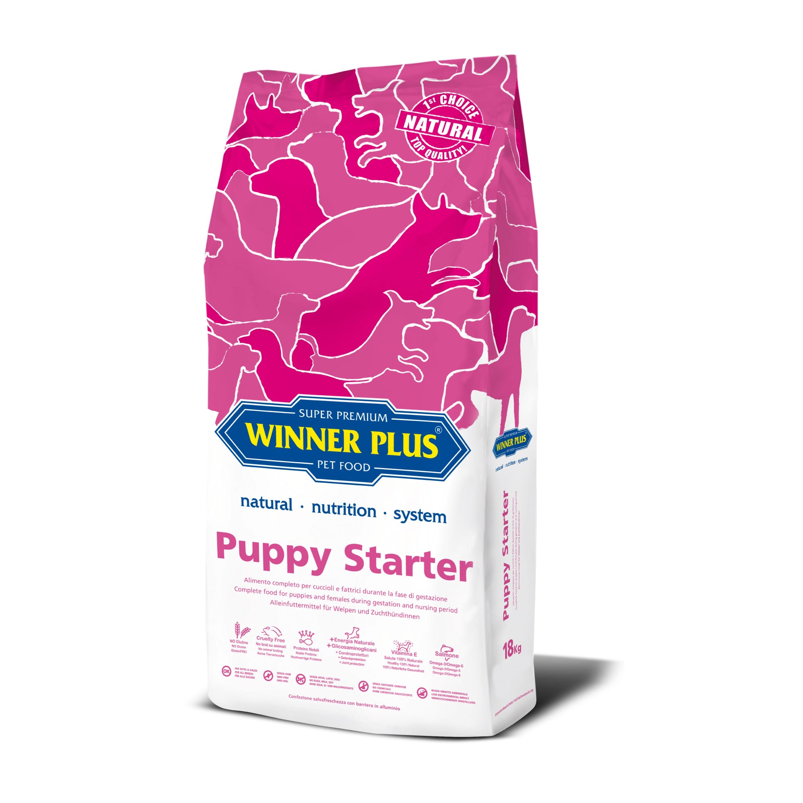 Winner Plus crocchette Puppy Starter 3 kg