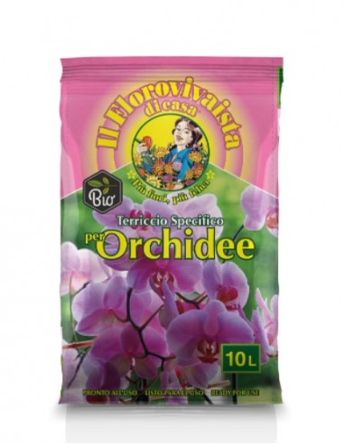 SUBSTRATO PER ORCHIDEE 10 LT