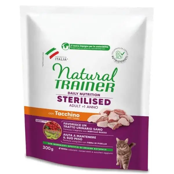 NATURAL TRAINER GATTO STERILISED 1,5 KG PROSCIUTTO CRUDO